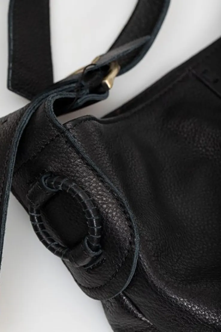 Antler Amici Leather Bag - Black