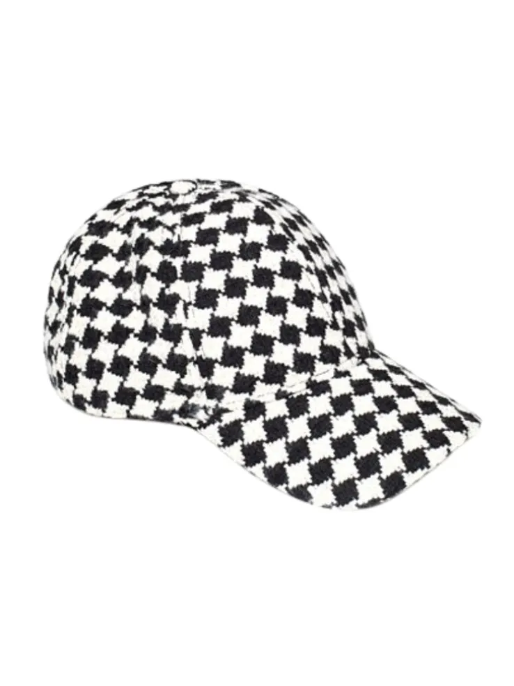 Antler Black & White Diamond Cap