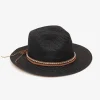 Antler Black with Silver Fedora