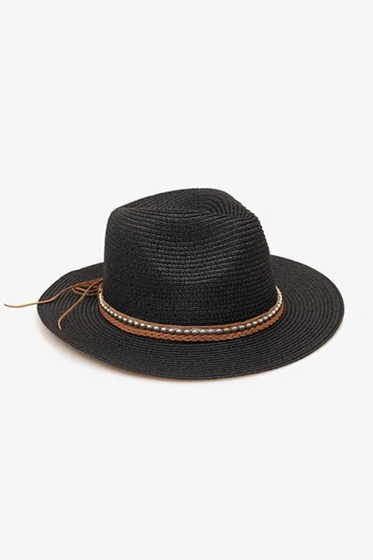 Antler Black with Silver Fedora