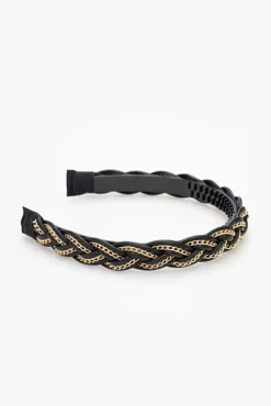 Antler Chain Headband - Black