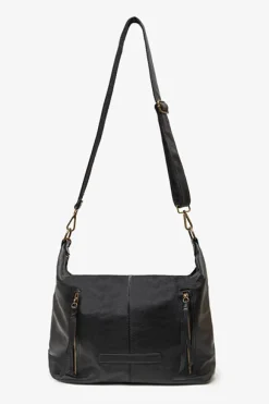 Antler Harley Leather Bag - Black