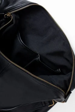 Antler Harley Leather Bag - Black