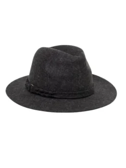 Antler Jackson Fedora - Charcoal