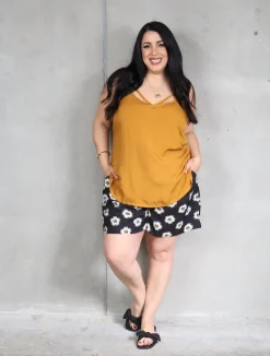 Chloe Cami - Mustard
