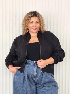 Cruise Control Bomber - Black