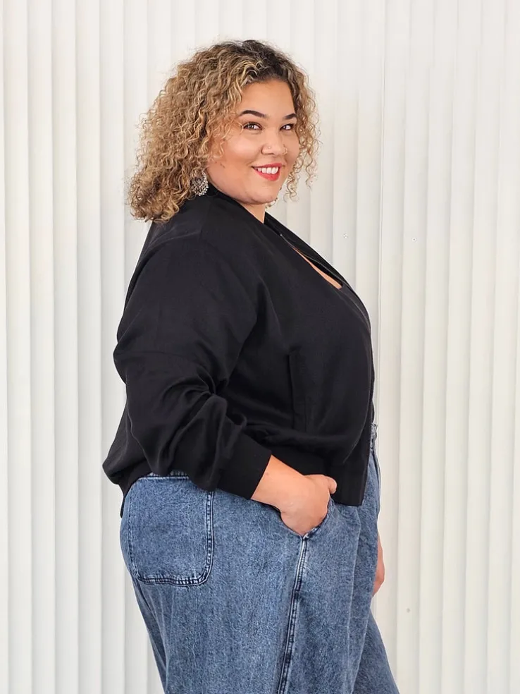 Cruise Control Bomber - Black