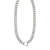eb&ive Meta Chain Necklace - Silver