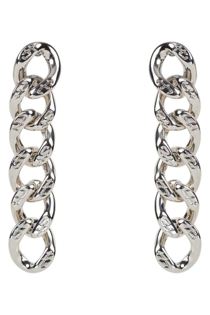 eb&ive Meta Earring - Silver Link
