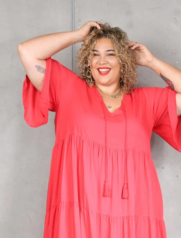 Florence Dress - Watermelon