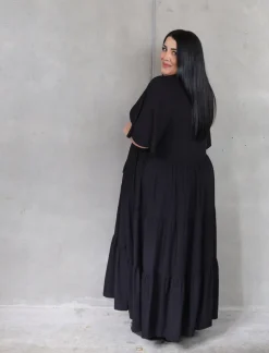 Florence Dress Short Sleeve - Black