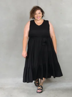 Flossie Maxi Dress - Black