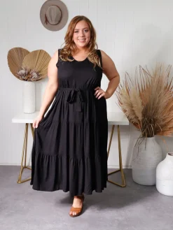Flossie Maxi Dress - Black