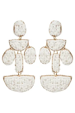 HAVEN Como Earring- Bianco