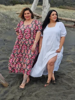 Isle of Mine - Amelie Maxi Dress - Olive Fleuron