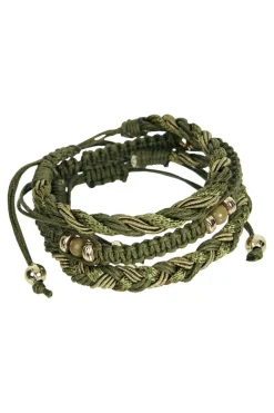 Isle Of Mine Nouveau Bracelet Set- Olive