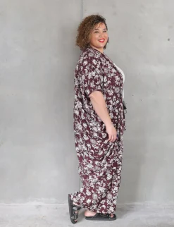 Kindred Kimono - Chocolate Shalimar