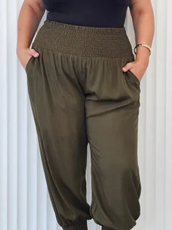 Marrakesh Harem Pant - Army