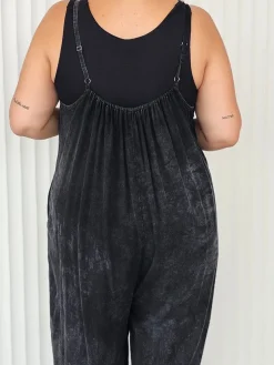Palazzo Jumpsuit - Stonewash
