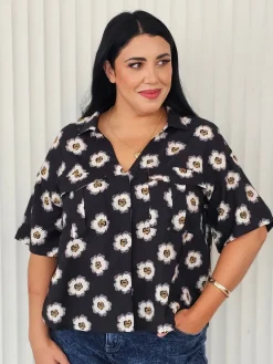 Raffles Shirt - Poppy