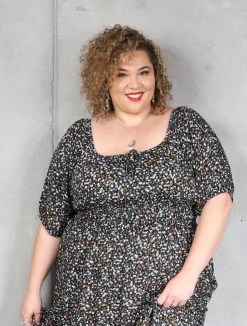 Tabitha Dress - Forget Me Not