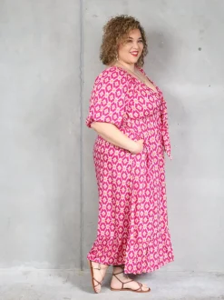 Zoe Dress - Pink Diamond